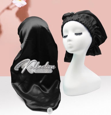 Long Satin Bonnet